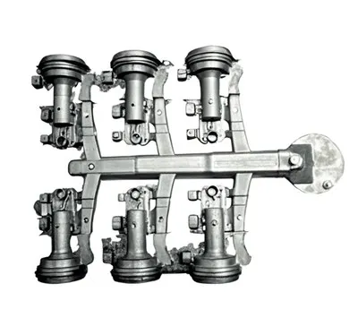 Brugerdefineret 1-6 hulrumsinjektion Die støbende aluminiumsdele